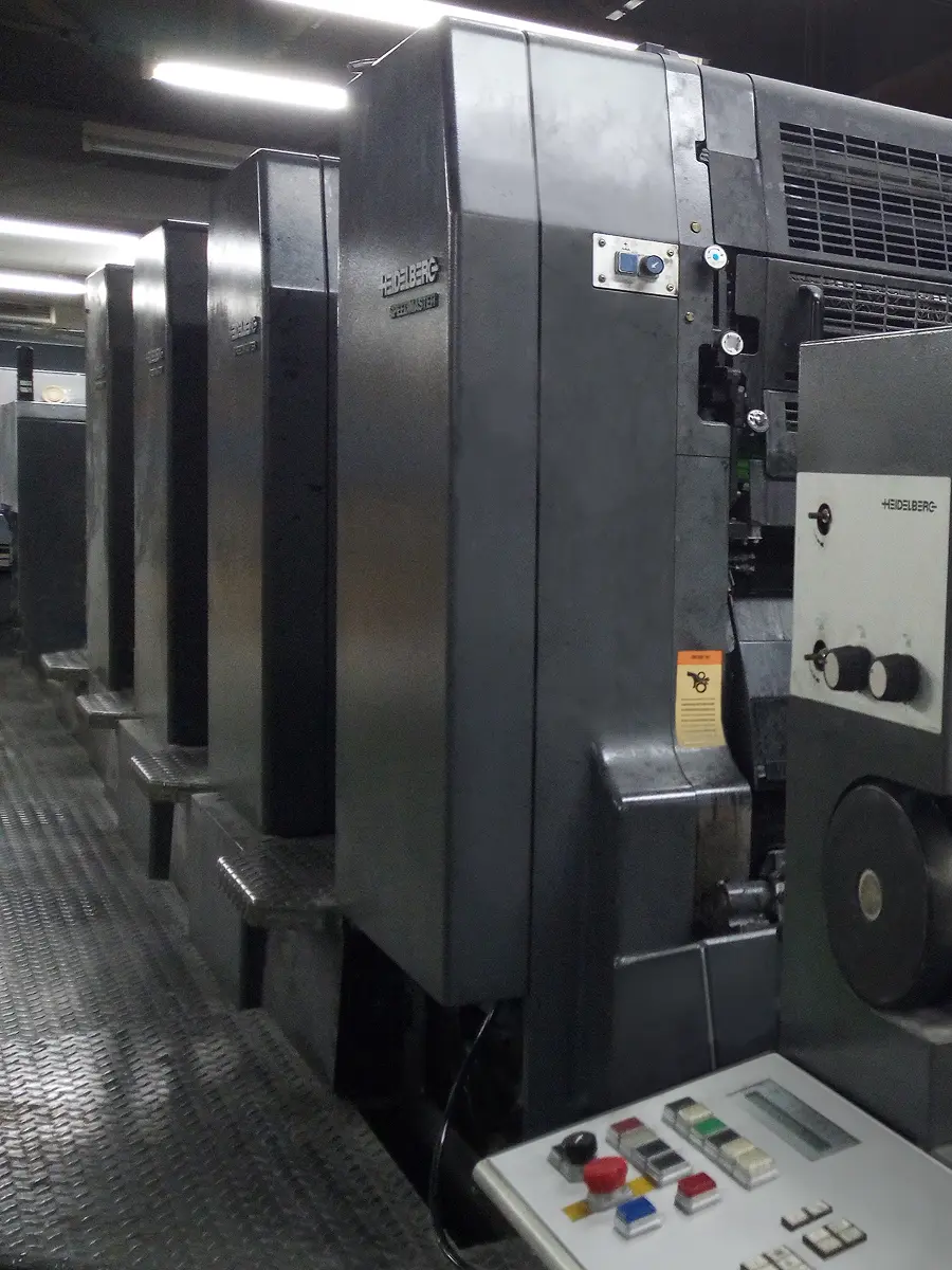 ドミックスの印刷機